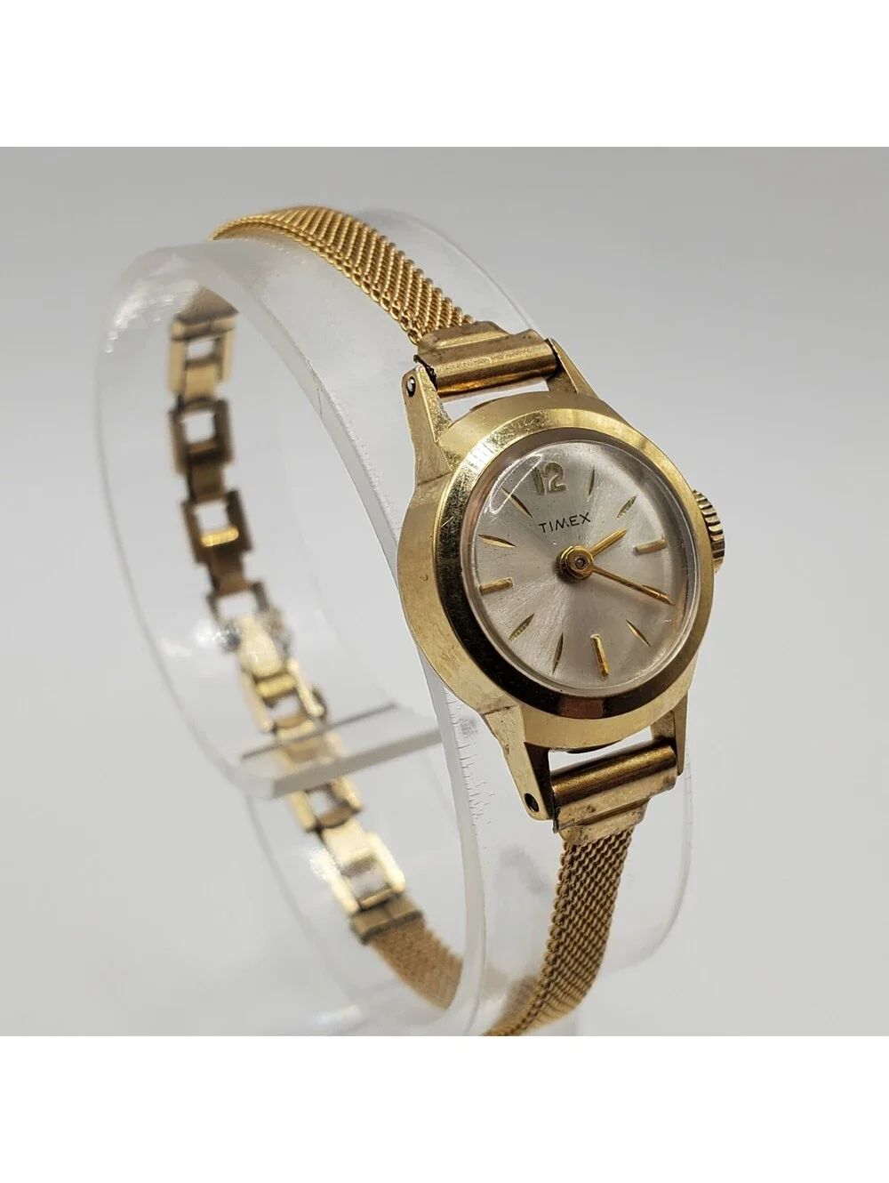 Vintage Timex Mechanical Watch 10k GF Top Watch Women For Parts Or Repair